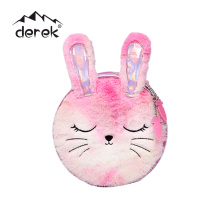 Cartoon rabbit lunch bag Children's lunch bag colorful plush large capacity lunch bag